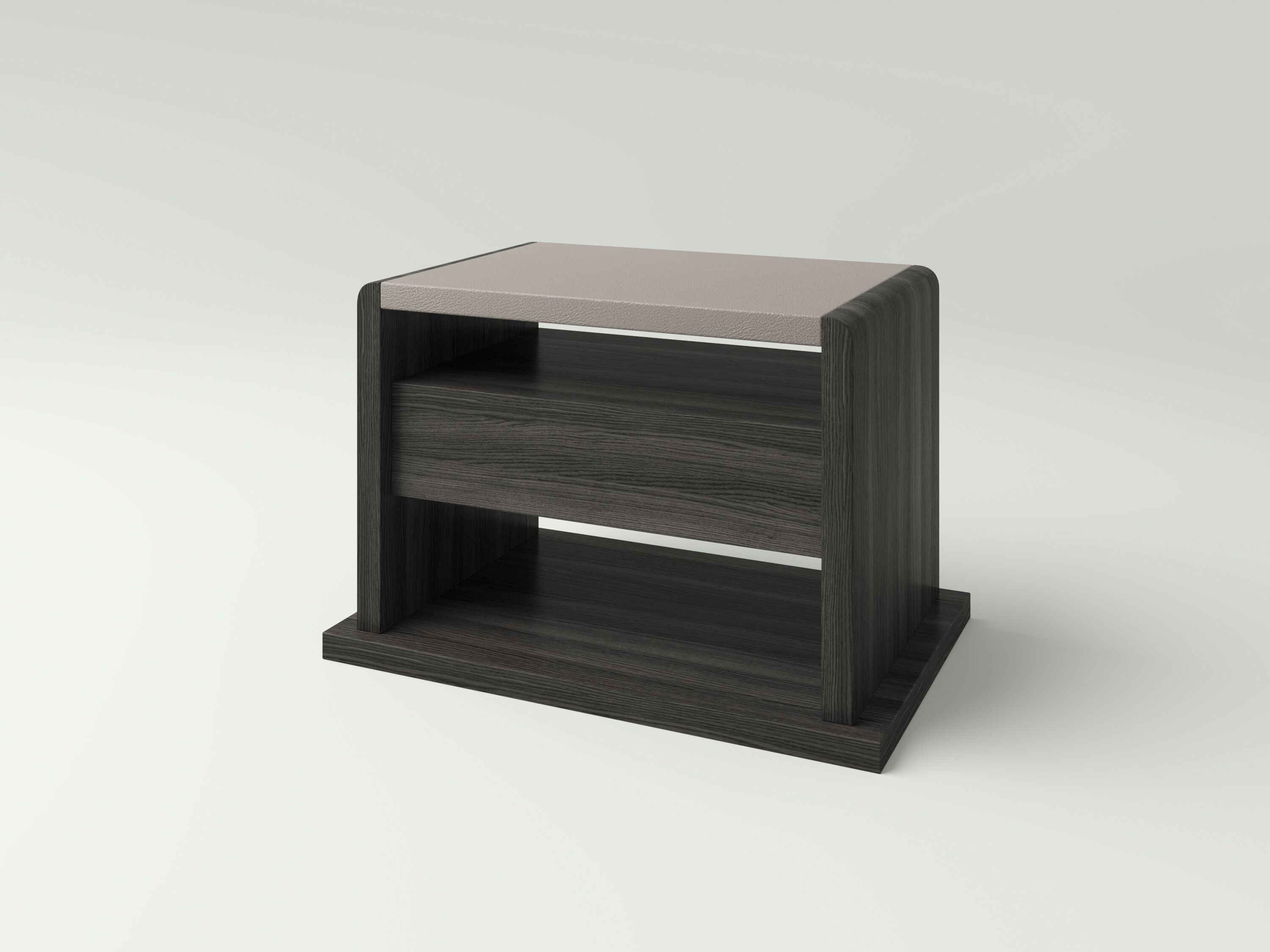 Прямоугольная тумбочка из дуба NITZAN HOME TESSA ARCH-00001450 - Вид №1