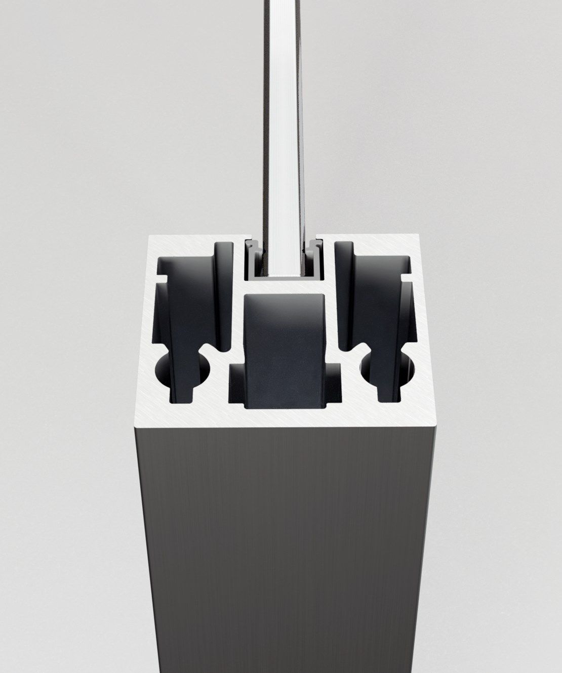 Стеклянная висячая дверь ADL Quadra ARCH-00036058 - Вид №11