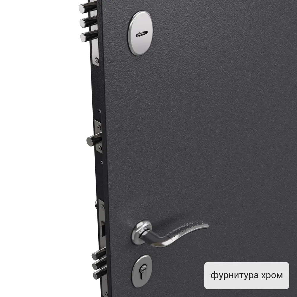 Дверь входная металлическая Берн 95x205 см правая цвет скай дуб с зеркалом 83404334 STLM-2187542 TOREX  - Вид №1