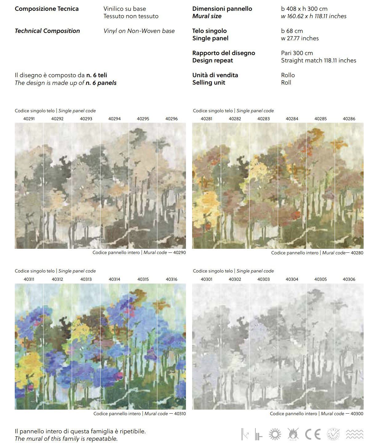 Обои с цветочными мотивами Jannelli&Volpi СП 201 MURALS DECOR ARCH-00150998 - Вид №2