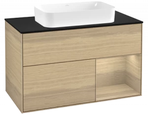 Villeroy&Boch Тумба под раковину Прямоугольная версия F662PCPC Finion Oak Veneer