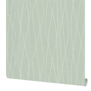 Обои флизелиновые Wall Decor Рига зеленые 1.06 м 75347-17