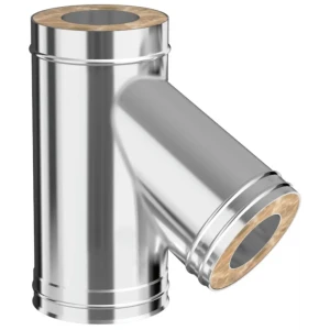 Сэндвич-тройник Металлик и Ко 135° 430/0.8 мм D115x200 мм