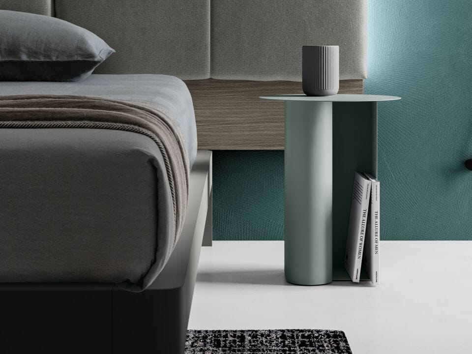 Круглый журнальный столик из листового металла Santalucia Mobili Homy ARCH-00128550 - Вид №1