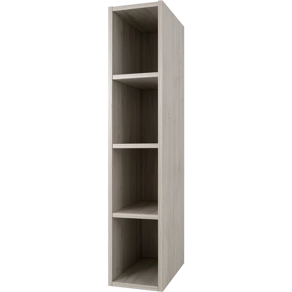 Каркас навесной открытый декоративный Delinia Фатеж 20x35x102.4 см ЛДСП цвет белый 82520267 STLM-2035110 