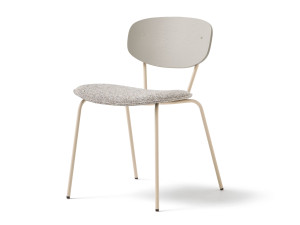 Стул из дерева и ткани