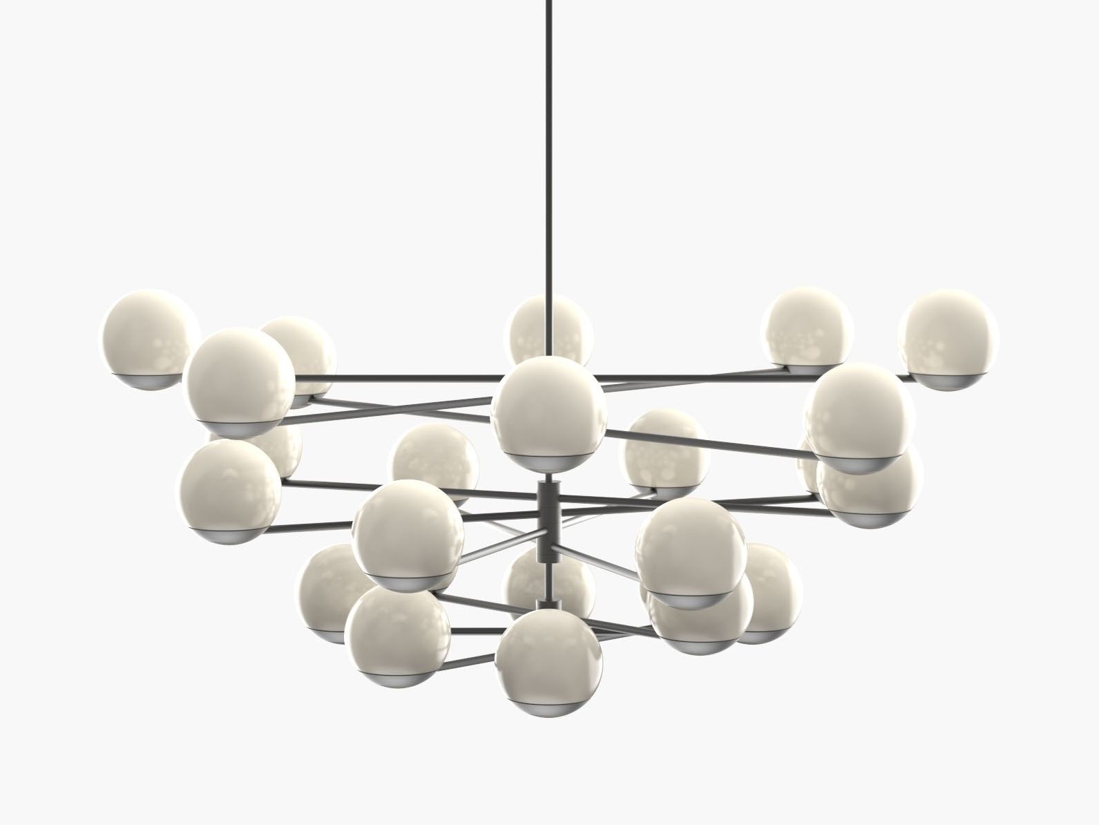 Выдувное стекло светодиодный подвесной светильник Cameron Design House Мяч и обруч ARCH-00043199 - Вид №7