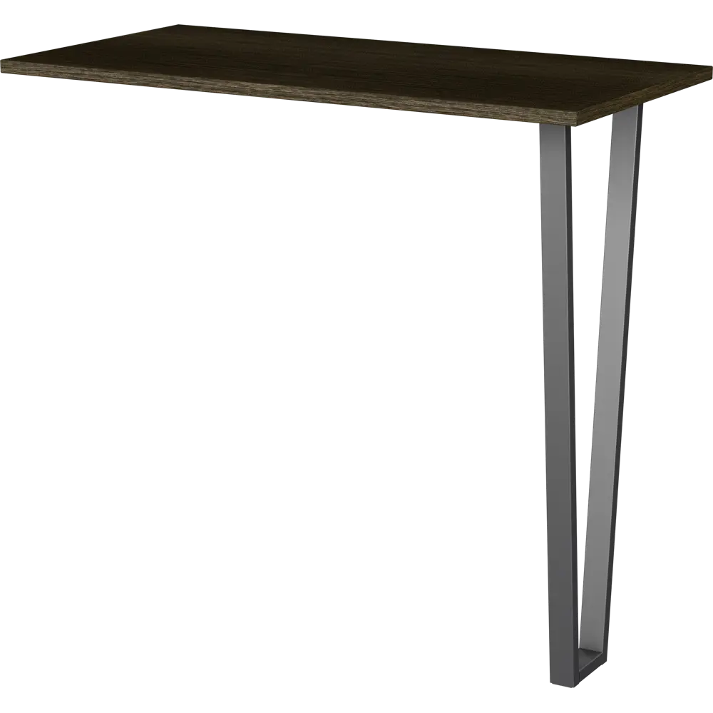 Подстолье барное 110 см сталь цвет черный глянцевый DUCKANDDOG STLM-2210415 - Вид №5