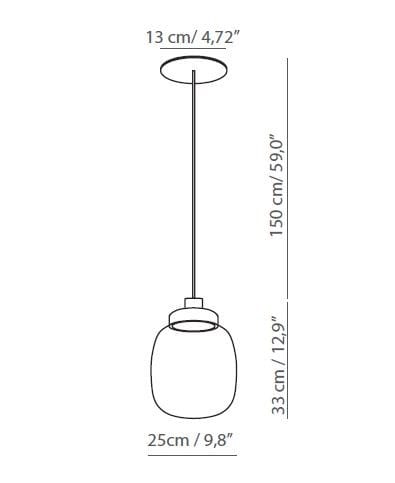 Выдувное стекло светодиодный подвесной светильник Tooy Legier ARCH-00069207 - Вид №5