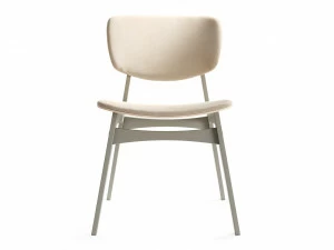 Мягкий стул SID Светлая берёза / Серый шёлк / Ткань категория 2, арт. 002 THE IDEA  210645 Бежевый