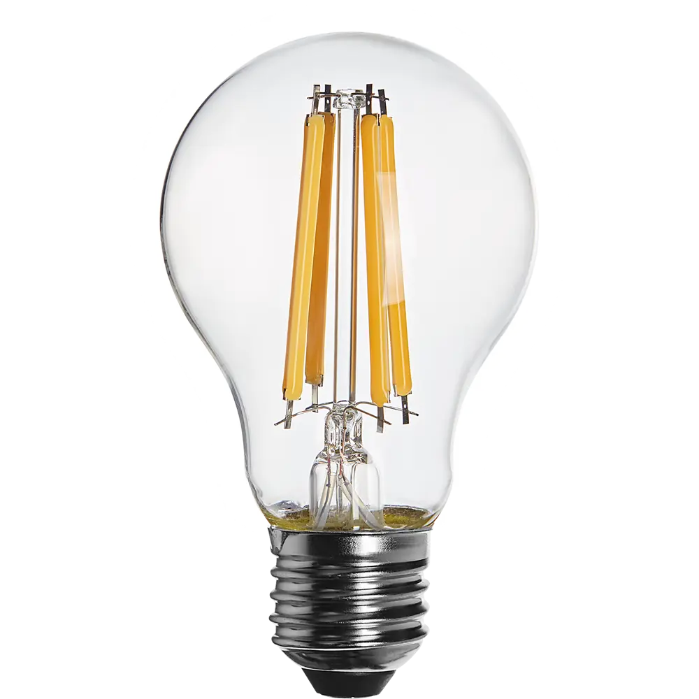 Лампа светодиодная Osram E27 7 Вт/827 теплый белый свет STLM-2166918 - Вид №1