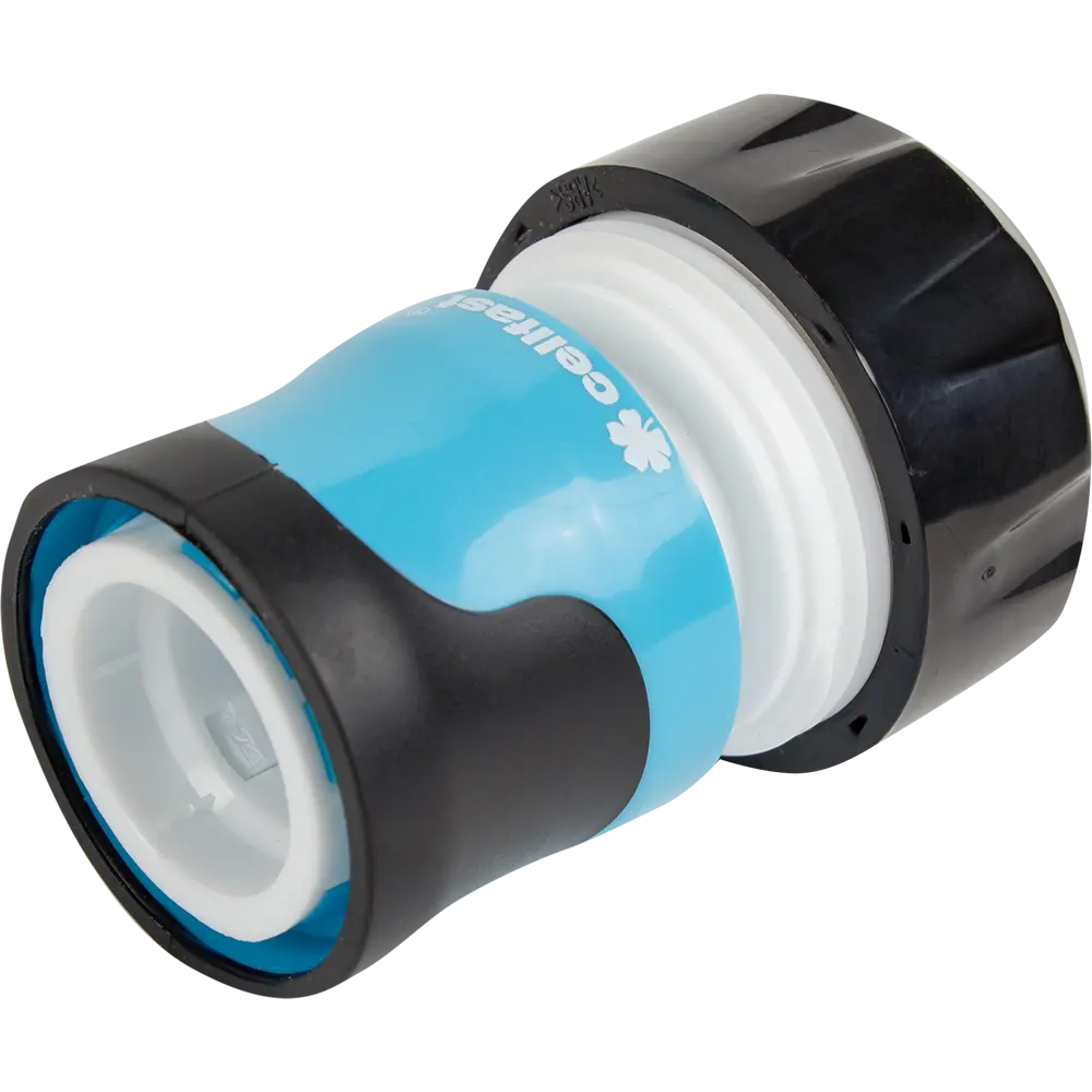 Коннектор для шланга быстросъёмный с автостопом Cellfast Eco Plus 3/4 дюйма STLM-2144156 - Вид №1