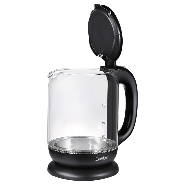 9160739 Электрочайник Evelux EWK 0902 G черный STDN-0095447 - Вид №3