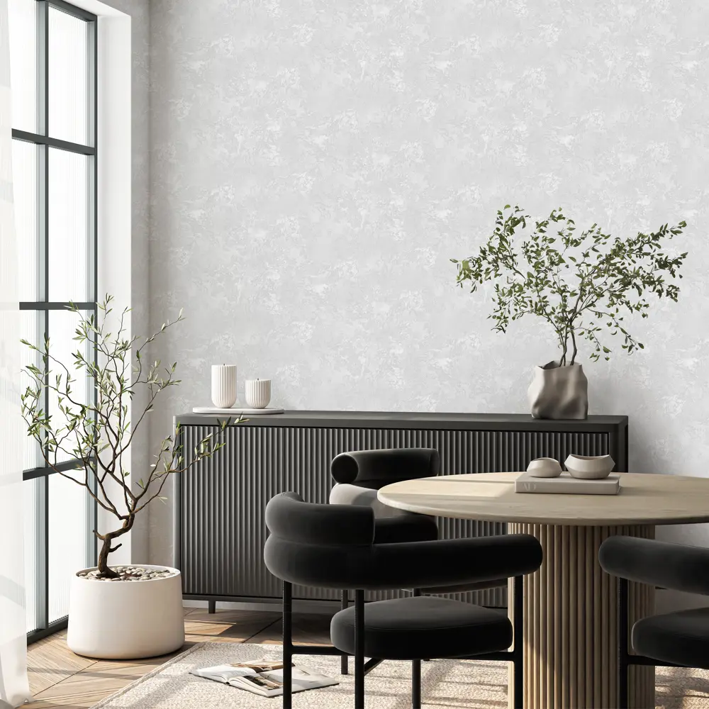 Обои флизелиновые Victoria Stenova Каскад 1.06 м белые VS587081 STLM-2046417 - Вид №4