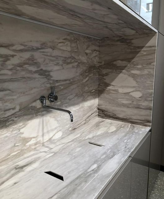 Столешницы для кухни - Мрамор Элит LIGRON LIST282 9024 - Вид №7