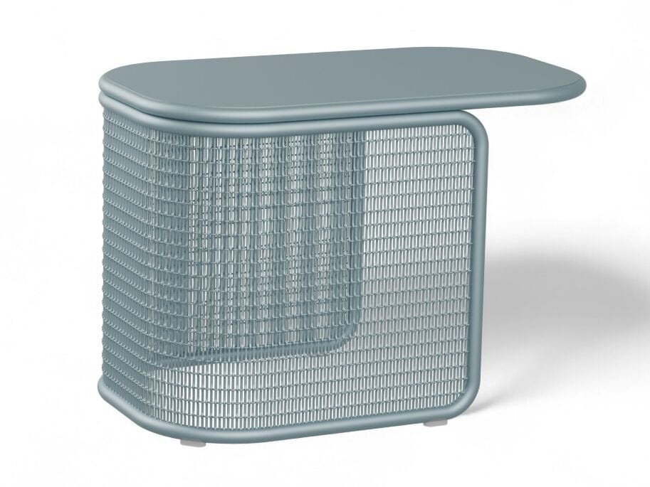 Прямоугольный садовый столик из нержавеющей стали YAAZ Prot ARCH-00147551