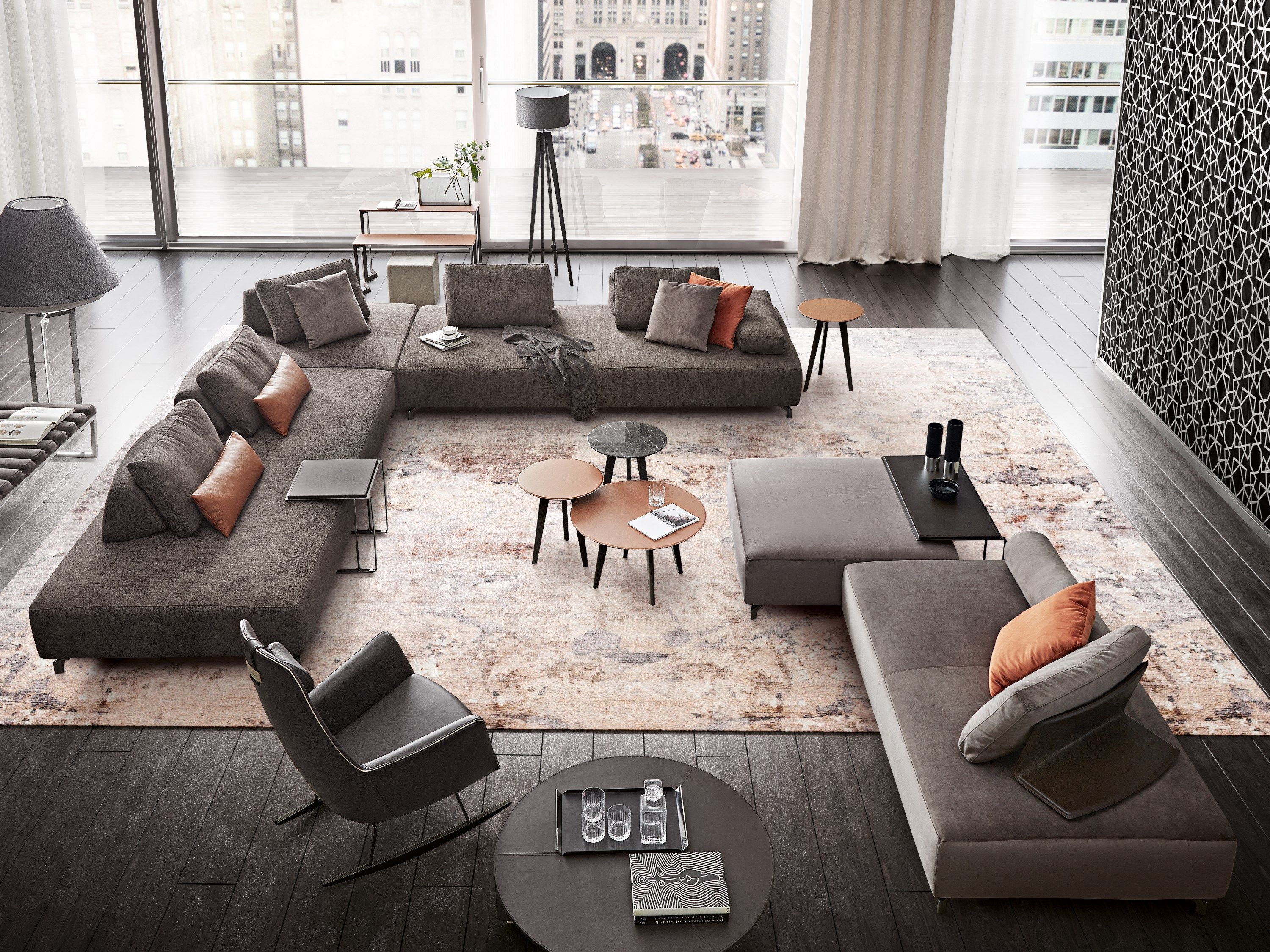 Ткань диван Dema FLY LIGHT ARCH-00135387 - Вид №2