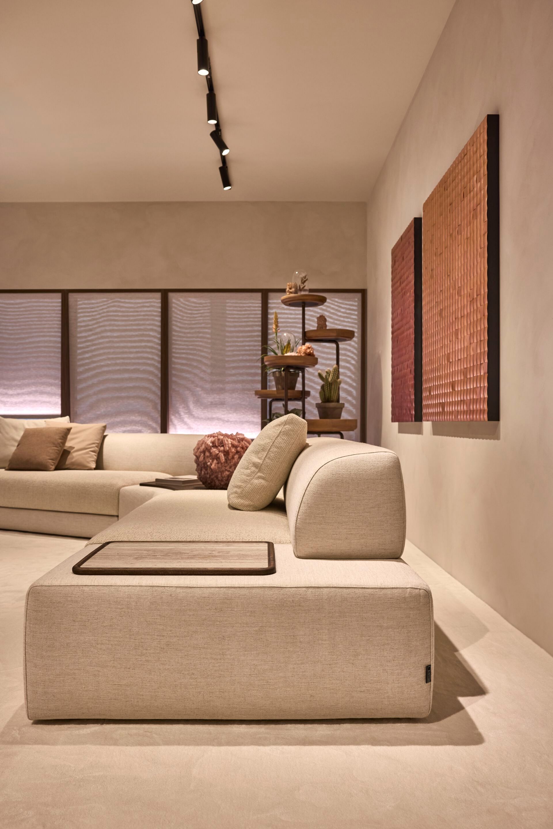 Алюминиевый и деревянный высокий круглый держатель для горшков Linteloo ORBIT ARCH-00028791 - Вид №5