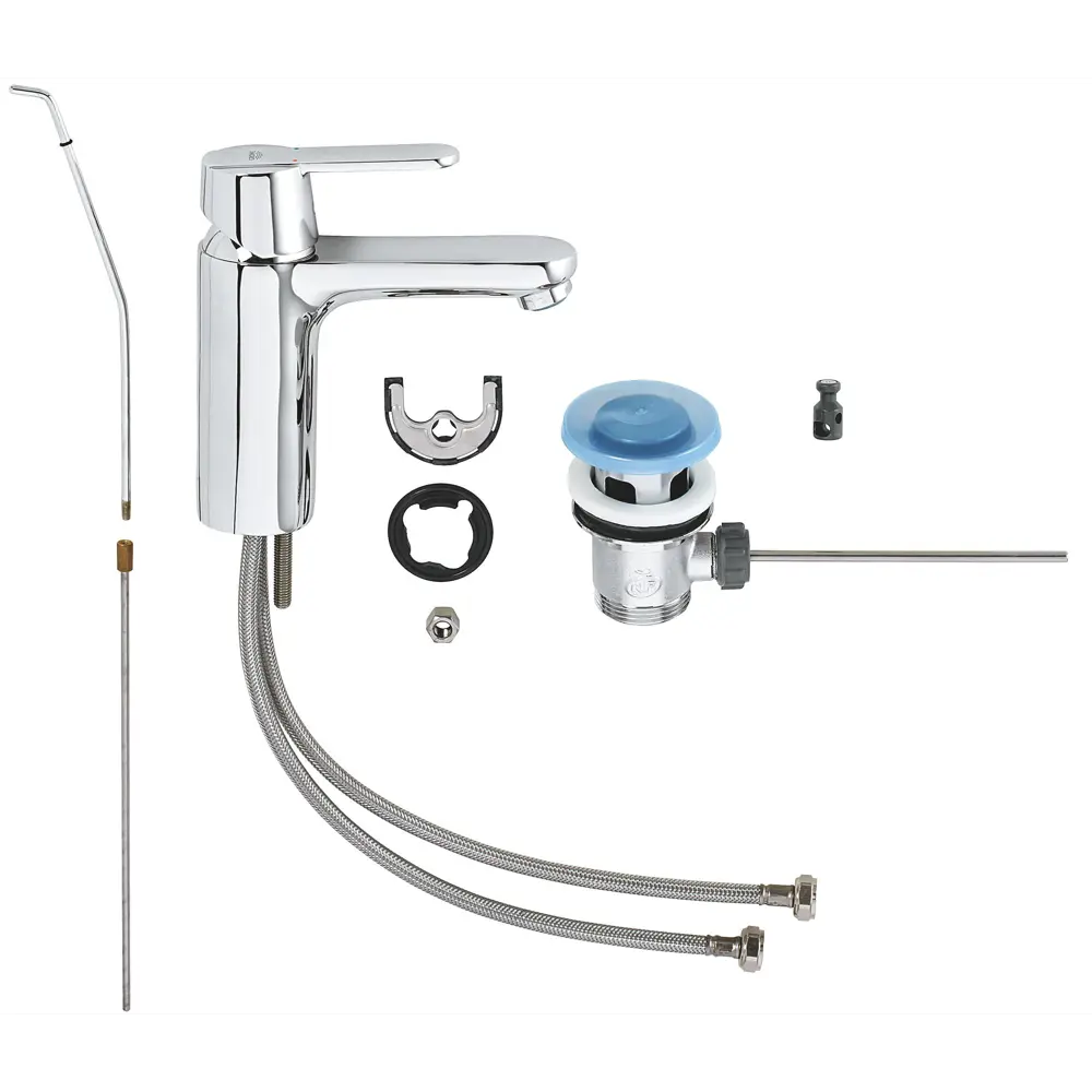 Смеситель для раковины Grohe Get однорычажный цвет хром STLM-2045057 - Вид №1