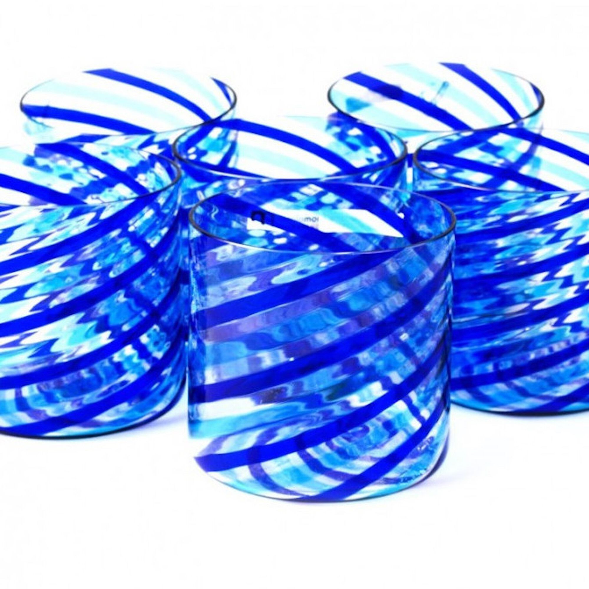 Набор из шести стаканов из муранского стекла ручной работы YourMurano готы ARCH-00002741 - Вид №6