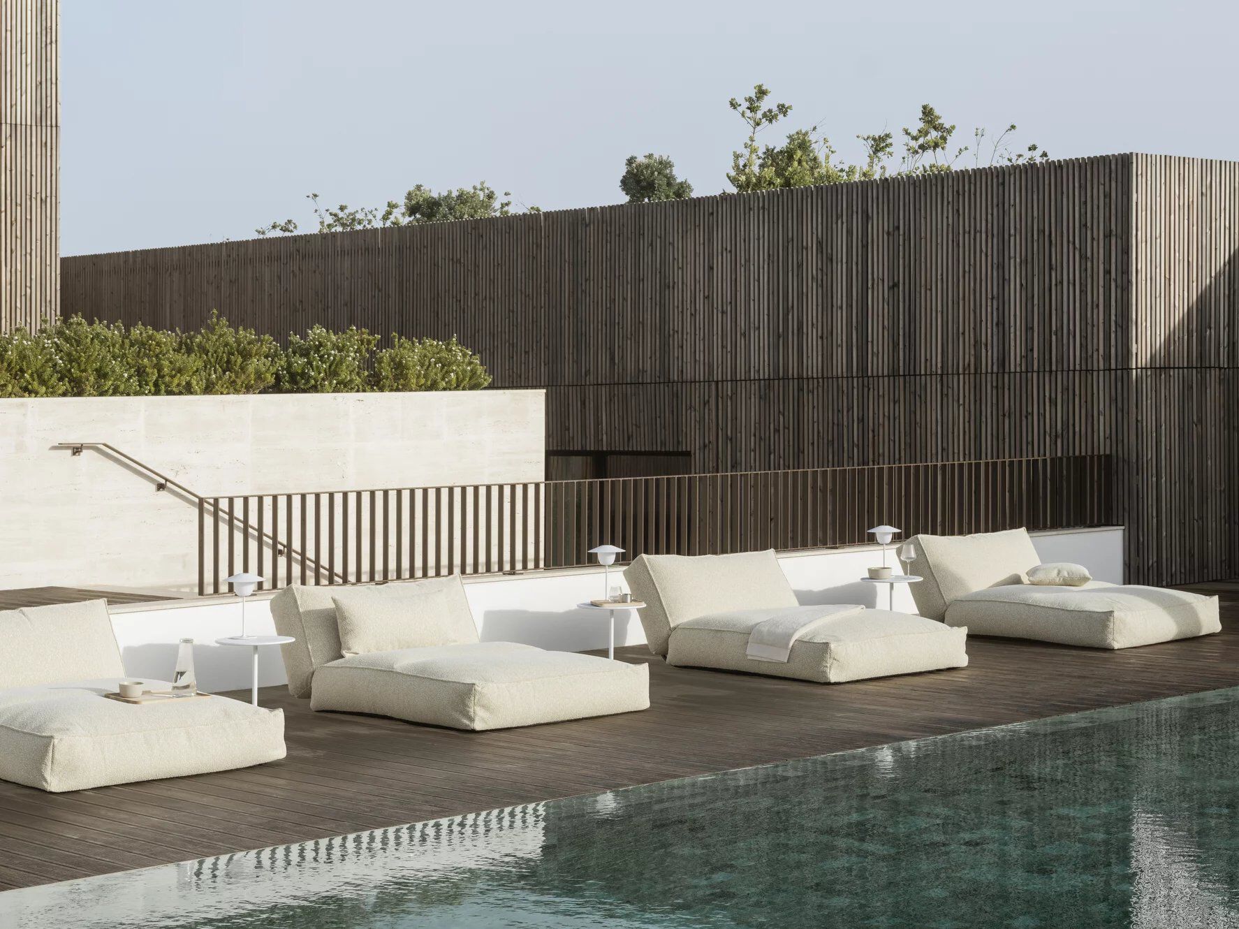 Круглый алюминиевый журнальный столик с порошковым покрытием blomus Stay ARCH-00024469 - Вид №7