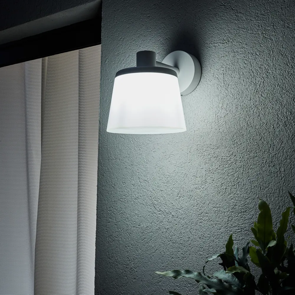 Светильник уличный настенный Inspire Ayos 25 Вт IP44 бра круг STLM-2203492