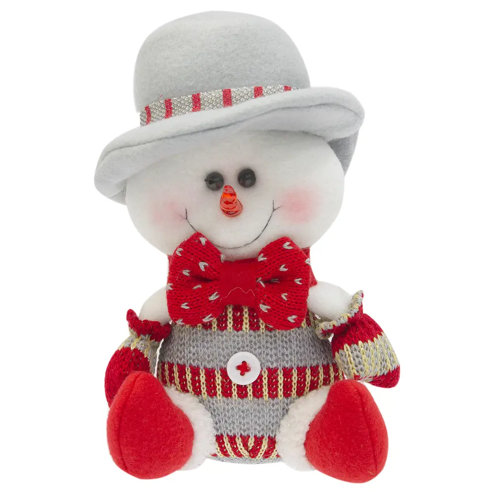 Игрушка мягкая «Снеговик в шляпе» 22.5 см Santreyd STLM-2208620