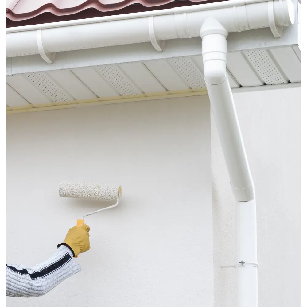 Фасадная краска моющаяся Dufa матовая цвет белый база А 9 л STLM-2051345 - Вид №2