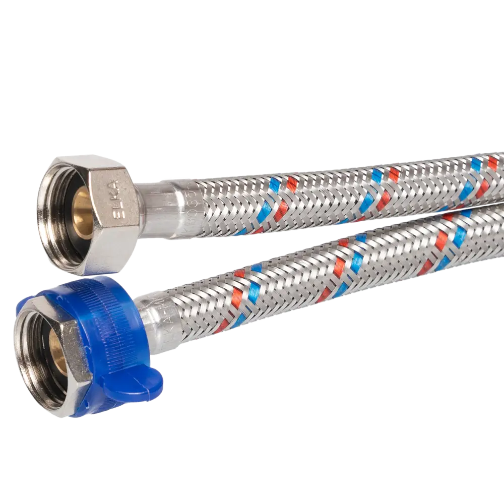 Гибкая подводка для воды Elka 1/2" 80 см внутренняя резьба STLM-2027218 - Вид №1