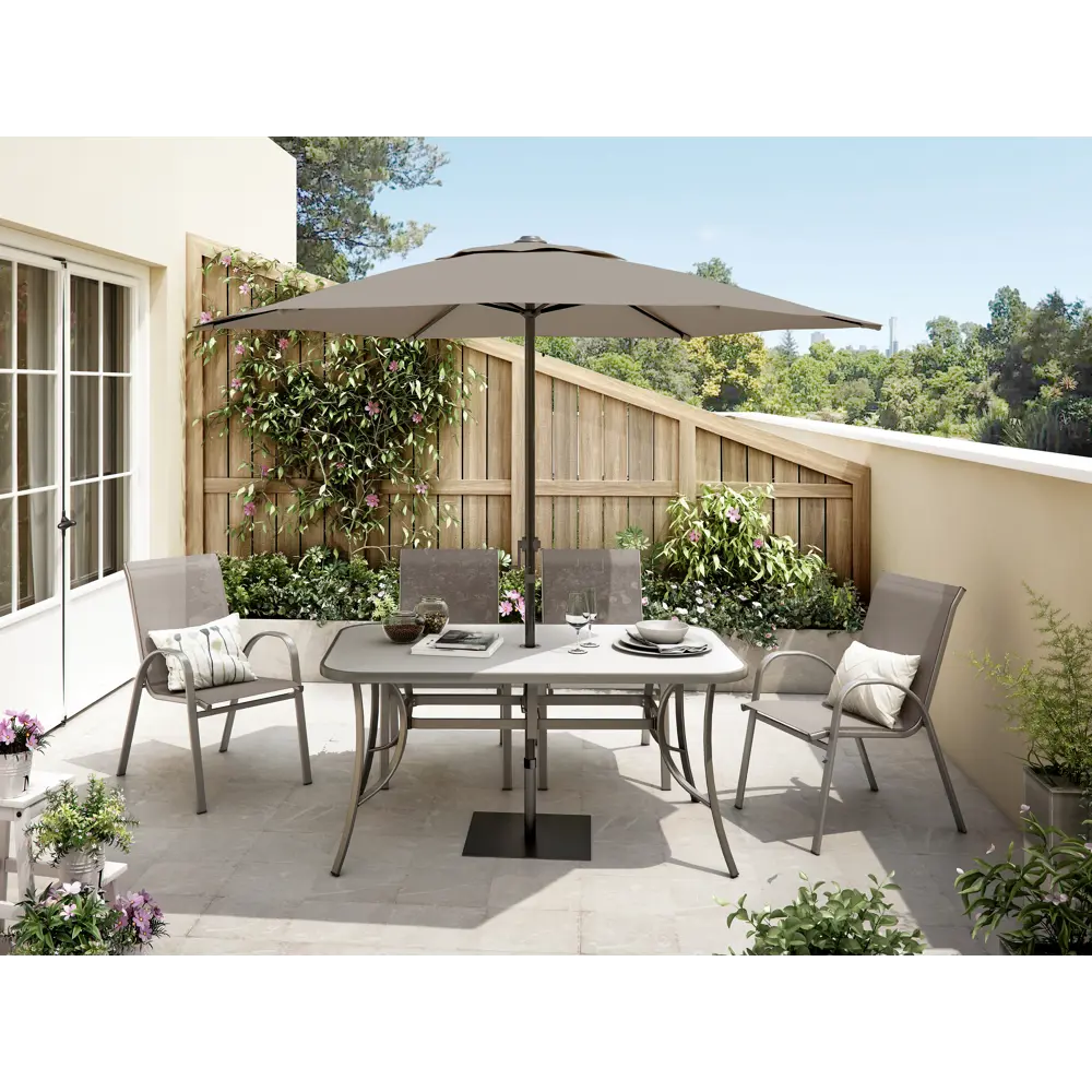 Зонт BEGINIA Polar 260 см бежевый STLM-2082466 - Вид №5