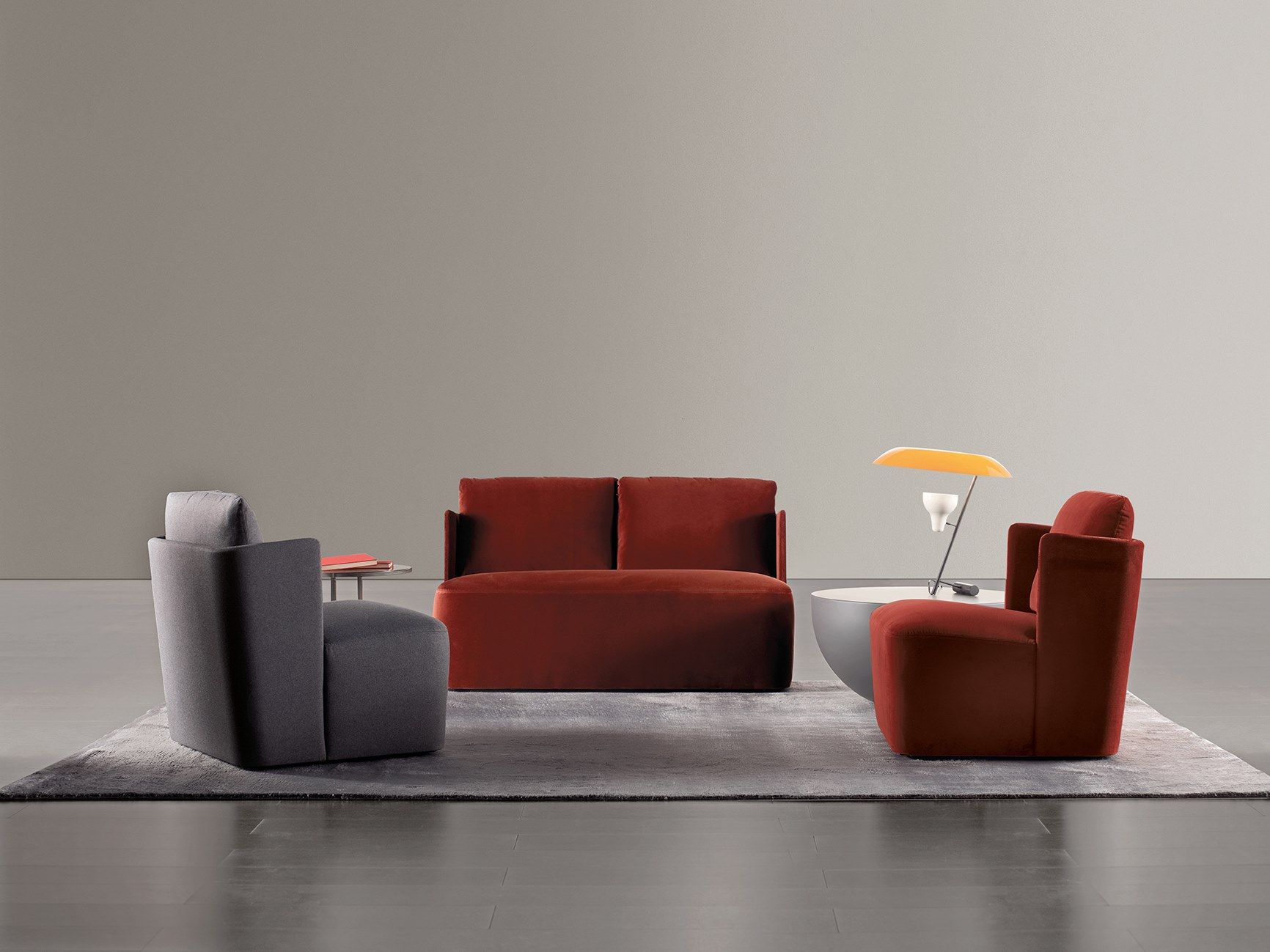 Тканевое кресло с подлокотниками Meridiani Keeton ARCH-00052656 - Вид №2