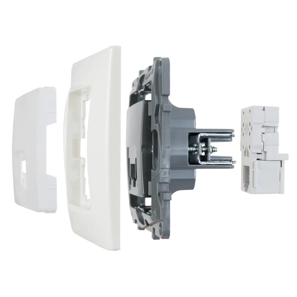 Телефонная розетка Legrand Etika RJ11 для скрытого монтажа 17356231 STLM-0007965 - Вид №5