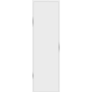 Дверь межкомнатная глухая Invisible 80x220 см цвет белый с замком 89433747 STLM-2127542