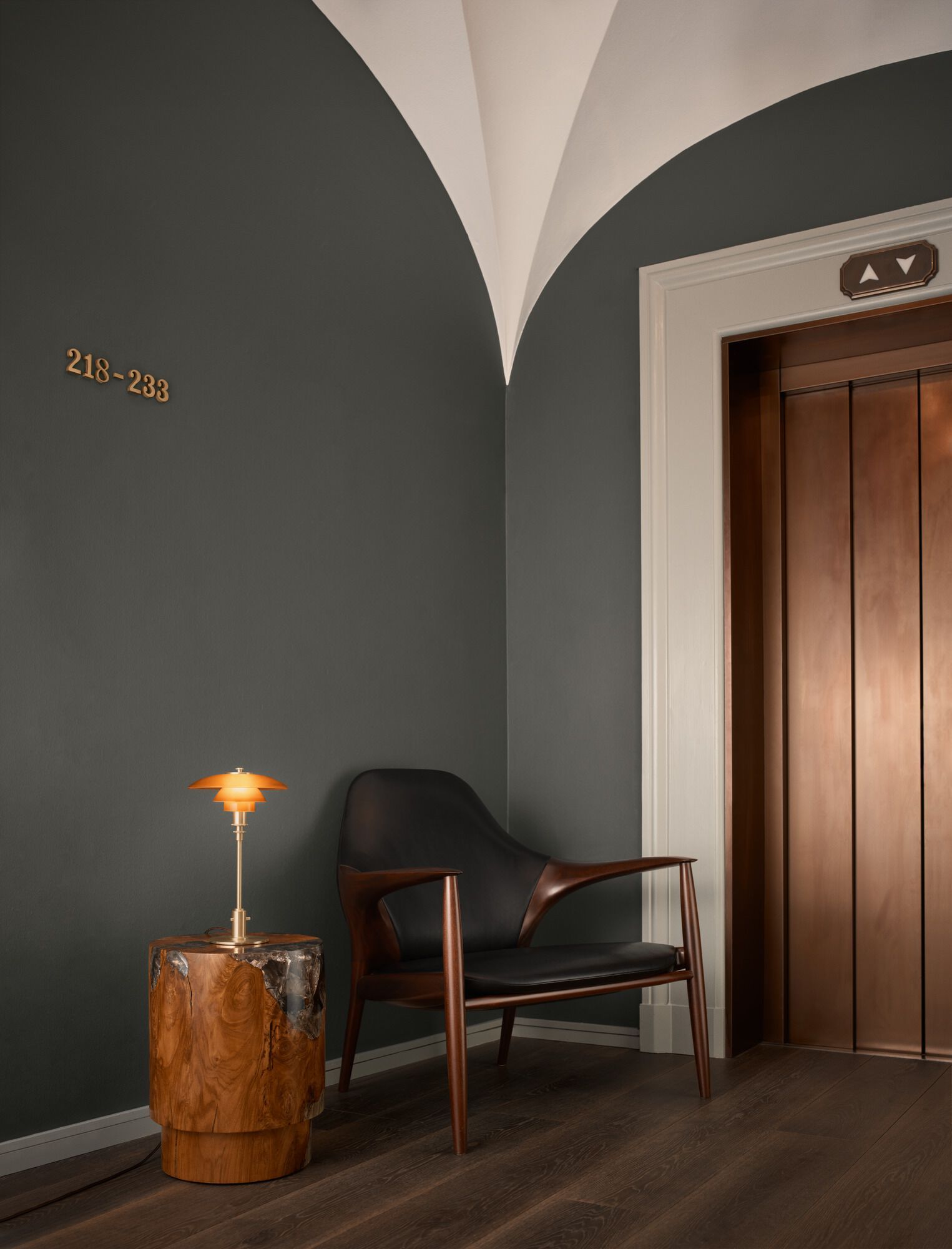 Настольная лампа из опалового стекла Ph PH 2/1 ARCH-00014038 - Вид №5