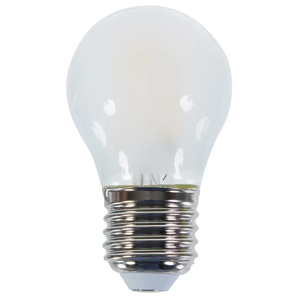 Лампа светодиодная Osram шар E27 4 Вт 470 Лм свет тёплый белый матовая STLM-2101802