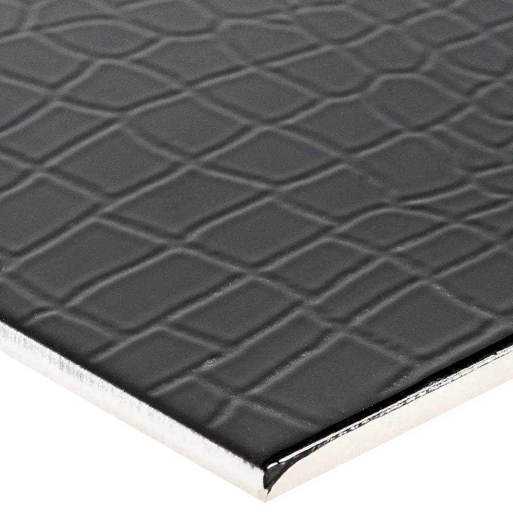 Плитка настенная Golden Tile Кайман 25x40 см 1.6 м² цвет чёрный STLM-2056356 - Вид №1