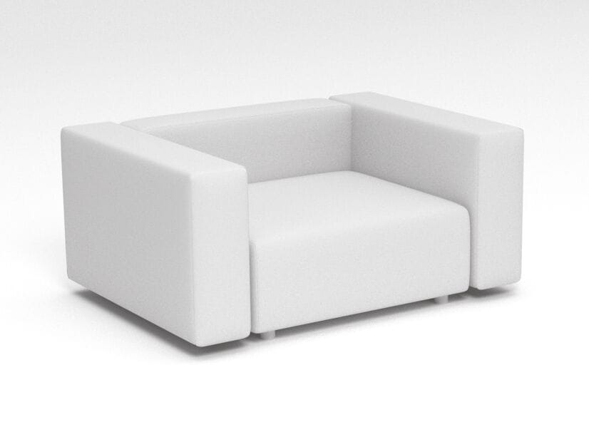 Тканевое садовое кресло с подлокотниками Rever Navigli ARCH-00052323 - Вид №1