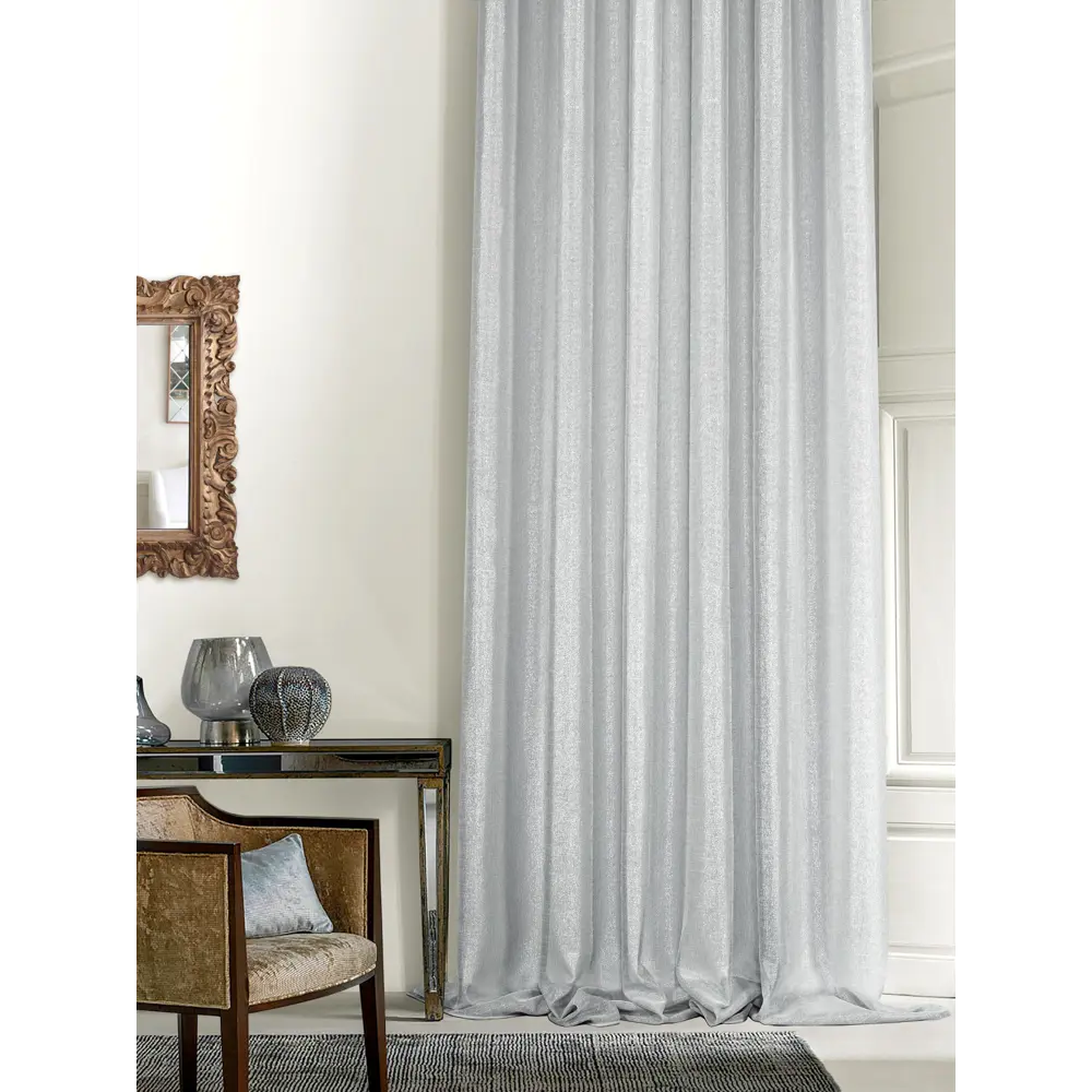 Тюль на ленте «Фиона» 300x310 см цвет синий MIAMOZA STLM-2052739 - Вид №6