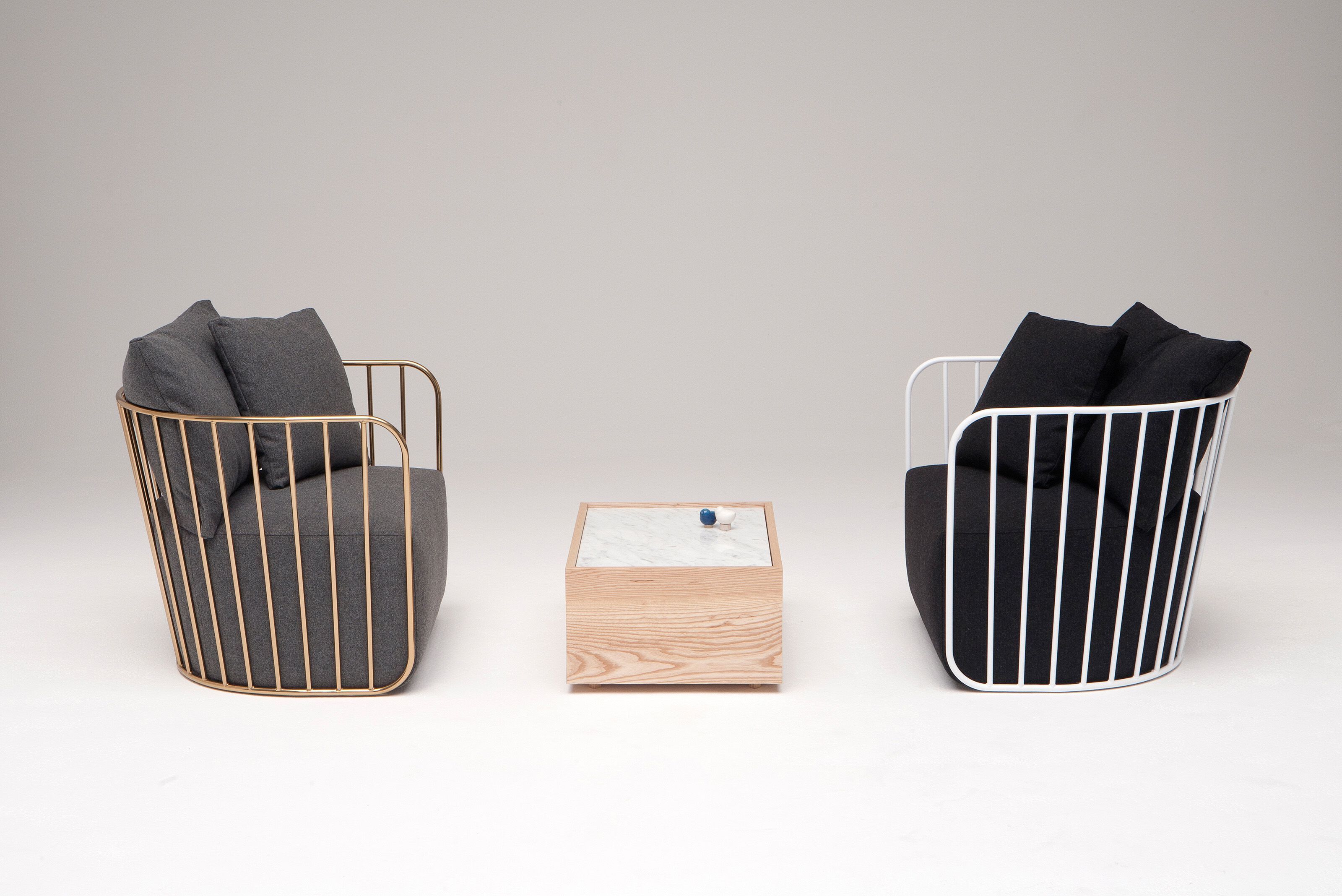 Тканевое кресло с подлокотниками Phase Design Bride'S Veil ARCH-00152355 - Вид №7