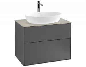 Villeroy&Boch Тумба под раковину Прямоугольная версия F75300GK Finion Anthracite Matt Lacquer