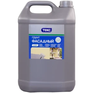 Грунтовка фасадная Текс Профи 5 л