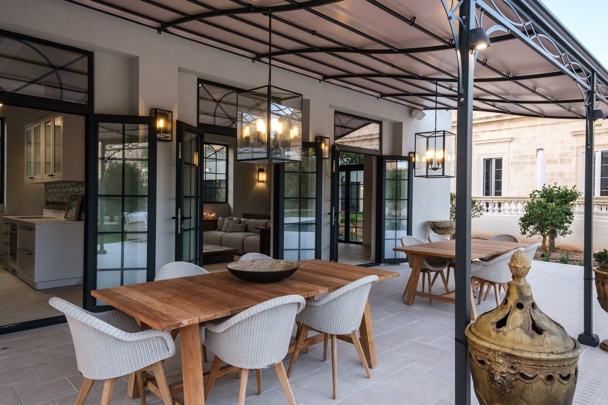 Пергола из стали и ПВХ UNOSIDER ARCH-00076934 - Вид №5