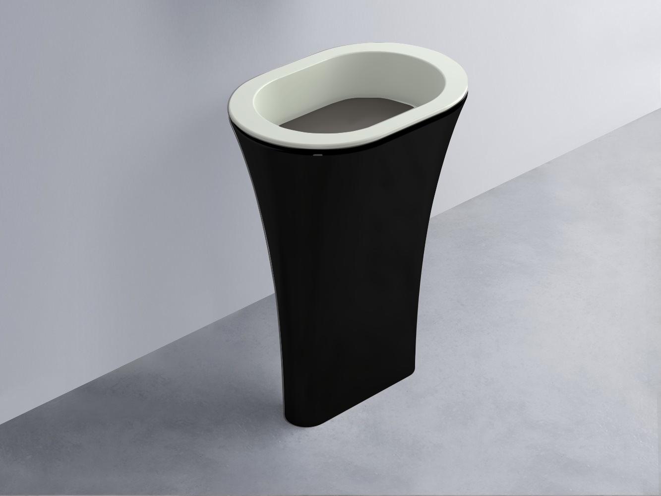 AMLA65-PM+AMPILO-FN+AMCOLO-N Раковина Amedeo Ovale отдельностоящая cielo Enjoy + Amedeo Ceramica Cielo