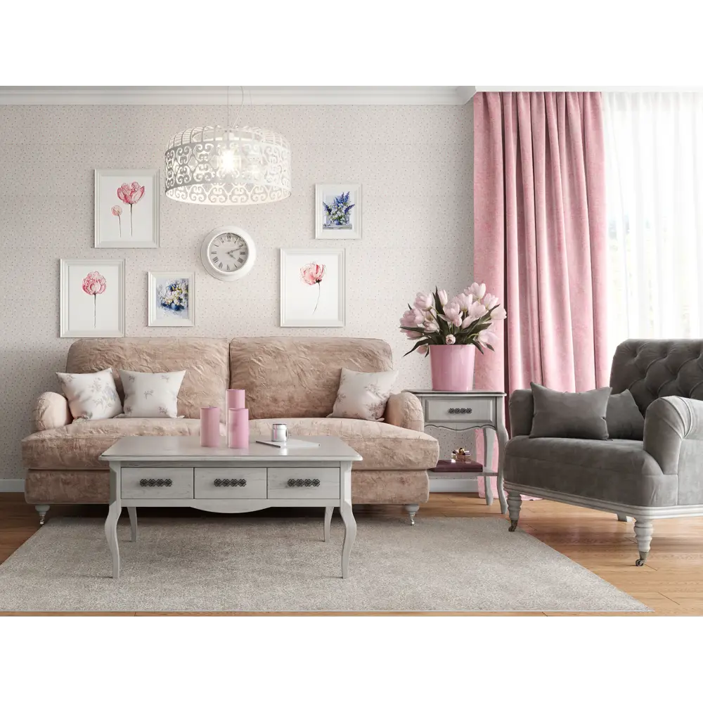 Светильник Marcia 3xE27x60 Вт, 40 см, цвет белый Toplight STLM-2045027 - Вид №5