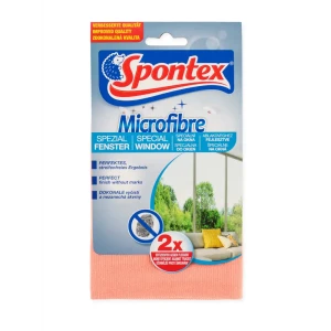 Салфетка для стеклянных поверхностей Spontex Window 35х35 см 1 шт