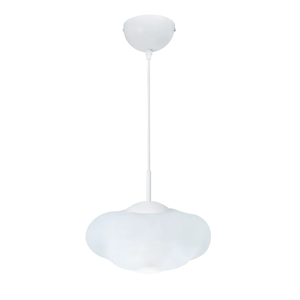 Светильник подвесной Inspire Kumo, 1 лампа, 2.3 м², цвет белый STLM-2161395 - Вид №2