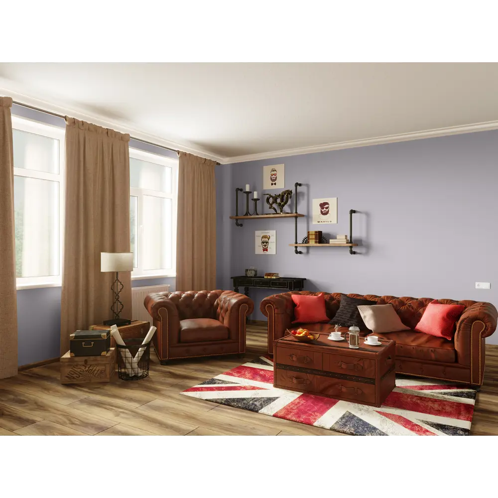 Тестер краски для гостиной и офиса цвет пепельно-серый 50 мл PARADE ICE STLM-2135044 - Вид №3