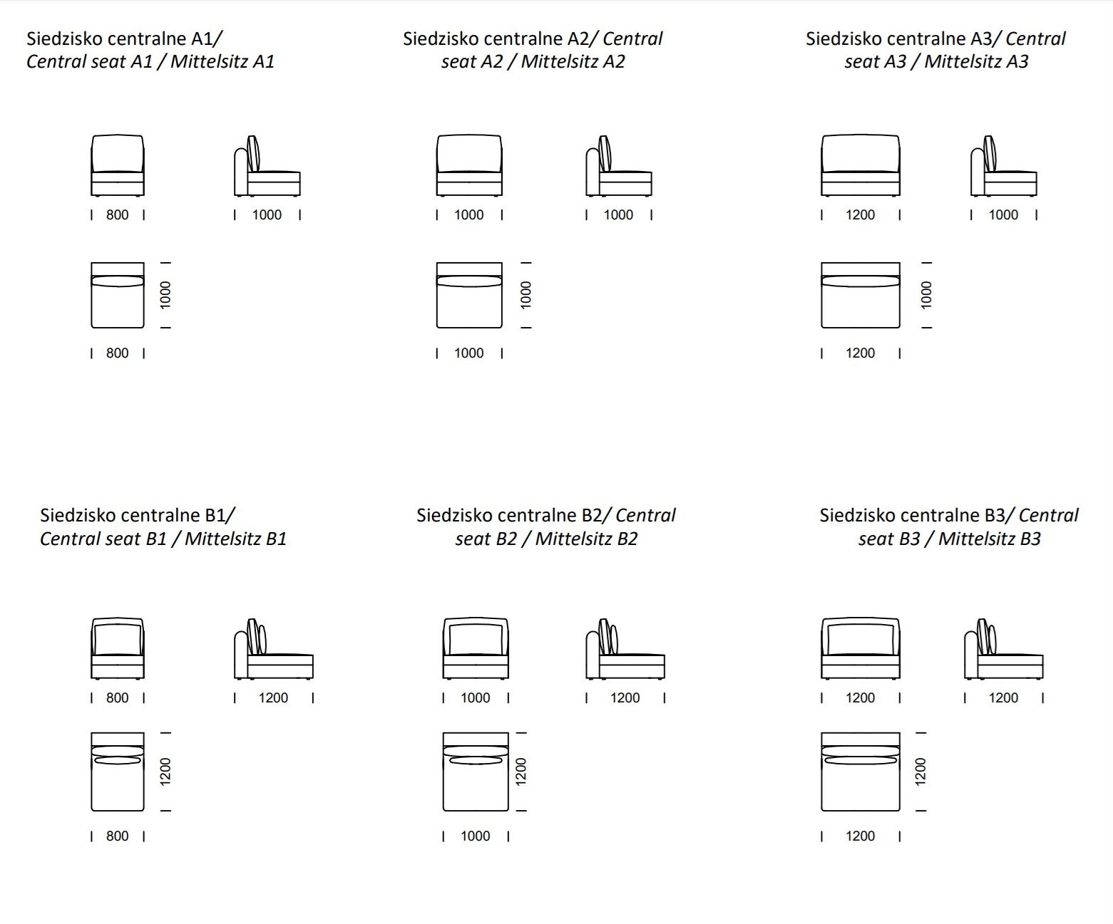 2-местный тканевый диван Nobonobo Raksa ARCH-00105969 - Вид №3