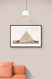 90060593 Постер Просто Постер Пирамида Хефрена 50x70 в подарочном тубусе Металл STLM-0097419 ПРОСТОПОСТЕР