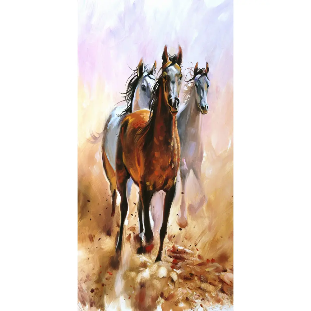 Фотообои флизелиновые «Лошади» 100х200 см МОСКОВСКАЯ ОБОЙНАЯ ФАБРИКА STLM-2090603